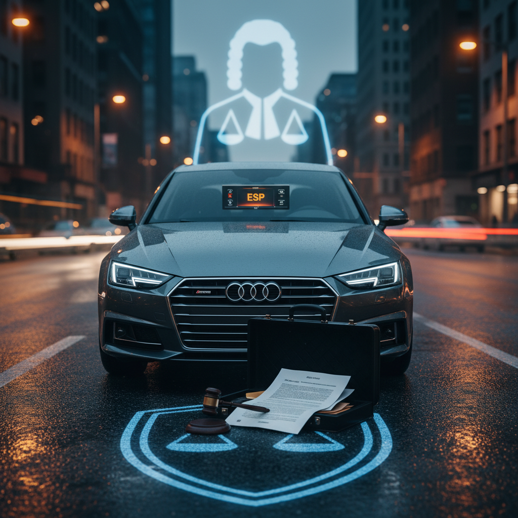 Adwokat na drodze: kiedy kontrolka ESP wymaga obrony prawnej